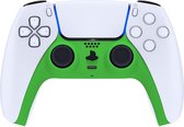 2x PlayCool Behuizing Front Faceplate Cover Shell Geschikt voor PS5 DualSense Controller – Playstation 5 Accessoires – Groen