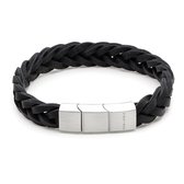 Sem Lewis Piccadilly Heren Armband Leer  - Zwart