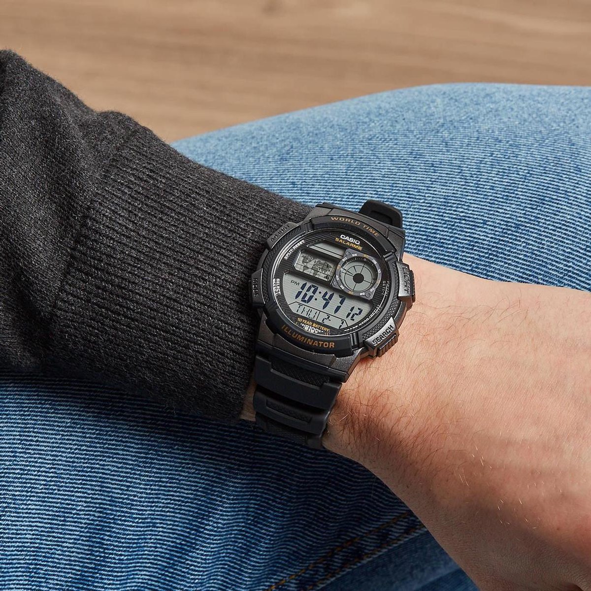 Casio Collection Men AE-1000W-1AVEF Heren Horloge - 43.7 mm | bol.com