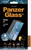 PanzerGlass Anti-Bacterial Screenprotector Zwart Case Friendly OnePlus 8T