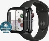 PanzerGlass Premium Anti-Bacterial Glazen Screenprotector Zwart Apple Watch 40mm