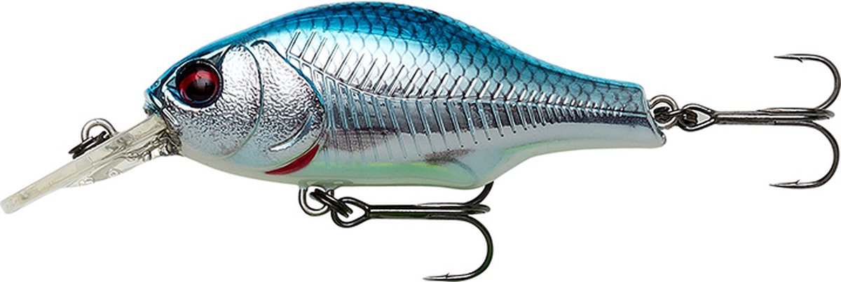 Savage Gear Gravity Crank MR 5.8cm - 9g Floating - Kleur : Blue Chrome