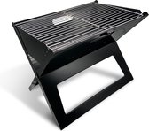 Draagbare opvouwbare grill met rooster - Zwart