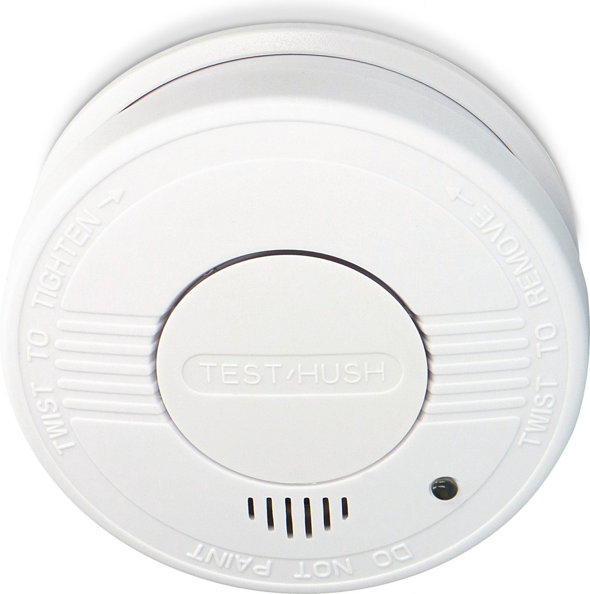 Alecto SA-18 Rookmelder + time-out - 1 stuk - Inclusief batterij, bodemplaat, schroeven en pluggen