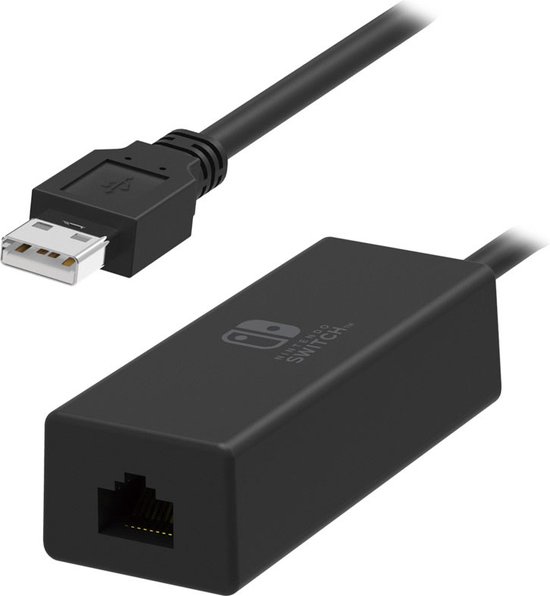 Nintendo Switch LANアダプター付き Nintendo Switch LAN Adapter - Snelle en stabiele