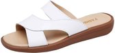 Platte bodem Casual mode wilde sandalen voor dames (kleur: wit maat: 40)