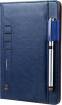 Voor iPad 10.2 CMai2 Tmall Kaka Litchi Texture horizontale flip lederen tas met houder & kaartsleuf & fotolijst & pen sleuf (koningsblauw)