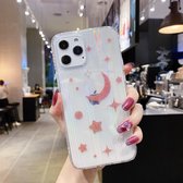 IMD Aurora Starry Sky Pattern schokbestendige TPU beschermhoes voor iPhone 12 Pro Max (B2)