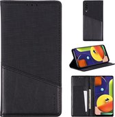 Voor Samsung Galaxy A50s MUXMA MX109 Horizontale flip lederen tas met houder & kaartsleuf & portemonnee (zwart)
