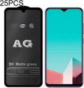 25 STKS AG Matte Frosted Full Cover Gehard Glas Voor Vivo S1 Pro