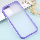 Voor iPhone 12 Max / 12 Pro Skin Feel-serie schokbestendig Frosted TPU + pc-beschermhoes (paars)