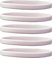 Smalle siliconen kinderarmband wit (zak van 60 stuks)