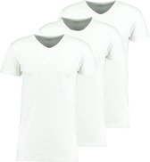 Zeeman heren T-shirt korte mouw - wit - maat XXL - 3 stuks
