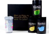 tastea Kids Box - Giftbox - thee voor kids - assortiment - zonder cafeïne - 3 kids blends met kids beker