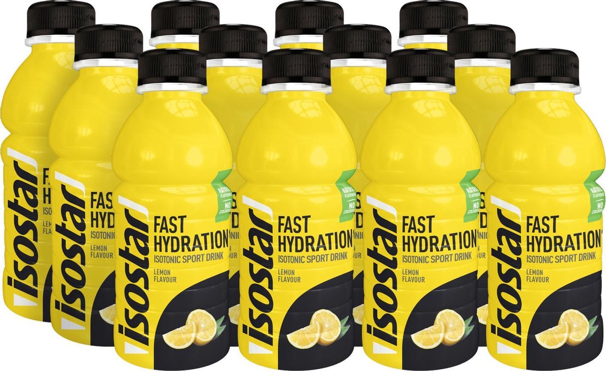 Isostar Fast Hydration pet Lemon 12x500 ml