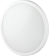 SAMSUNG - LED Plafondlamp met Dag en Nacht Sensor - Nivra Raza - 12W High Lumen - Natuurlijk Wit 4000K - Dimbaar - Rond - Mat Wit - Kunststof