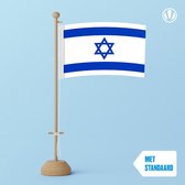 Tafelvlag Israel 10x15cm | met standaard