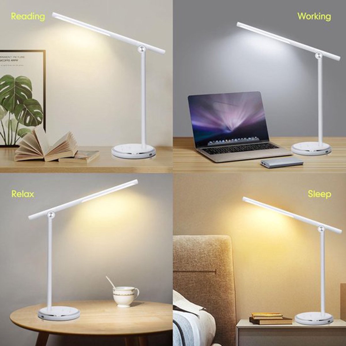 Aigostar Vince - Bureaulamp led dimbaar thumbnail 6