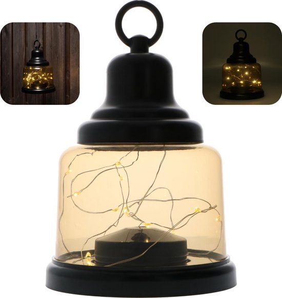 Productie Niet genoeg Arthur Conan Doyle Proventa DECO LED lantaarn voor binnen op batterijen - LED tafellamp Model  Amber | bol.com