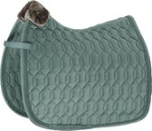 Eskadron Zadeldek  Classic Velvet - Green - dressuur Full