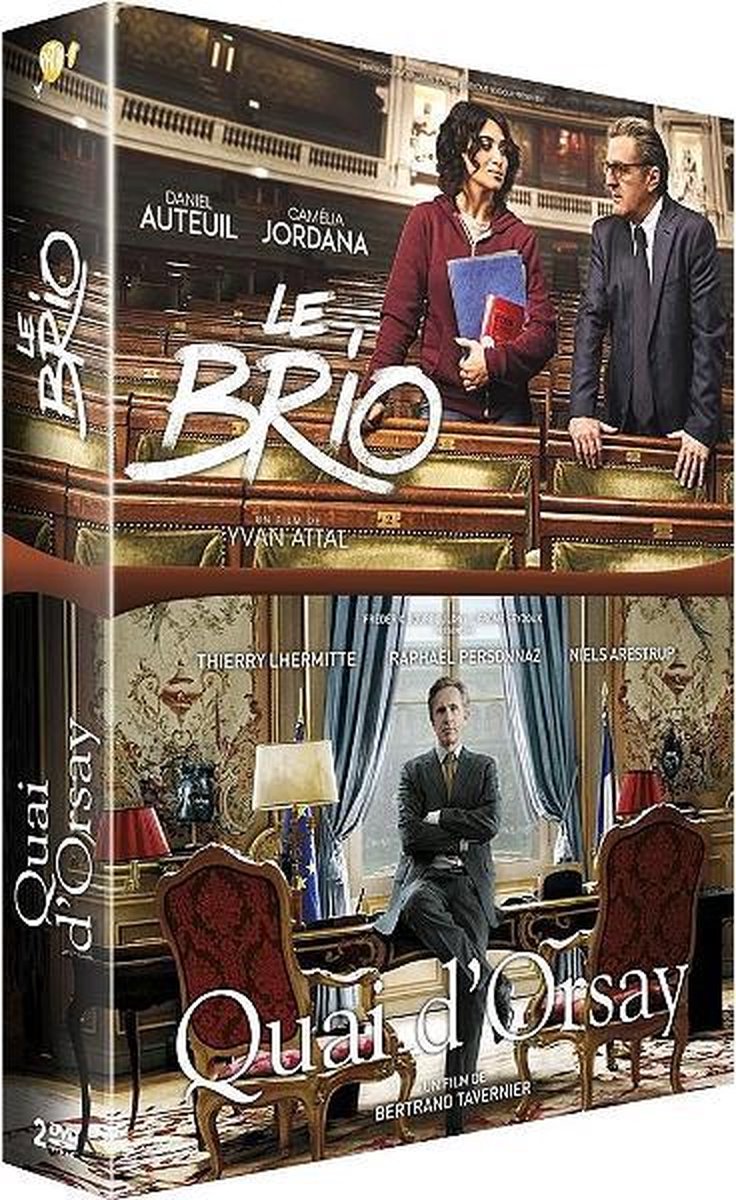 Coffret 2 films : Le brio + Quai d'Orsay