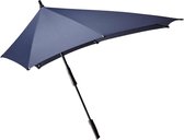 Senz Paraplu / Stormparaplu - Opvouwbaar - XXL Stick Storm Umbrella - BlauwBlauw