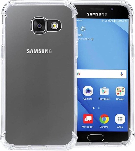 Speciaal Luipaard koel Samsung A3 2017 Hoesje - Samsung Galaxy A3 2017 hoesje shock proof case  transparant... | bol.com