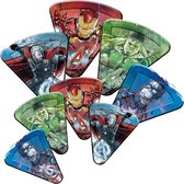 Procos Feestborden Pizza Avengers Junior 23 Cm Karton 8 Stuks
