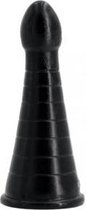 XXLTOYS - Utapa - Plug - inbrenglengte 19 X 7 cm - Black - Groot formaat Buttplug - Mega Anale Plug - Made in Europe - Voor Diehards only