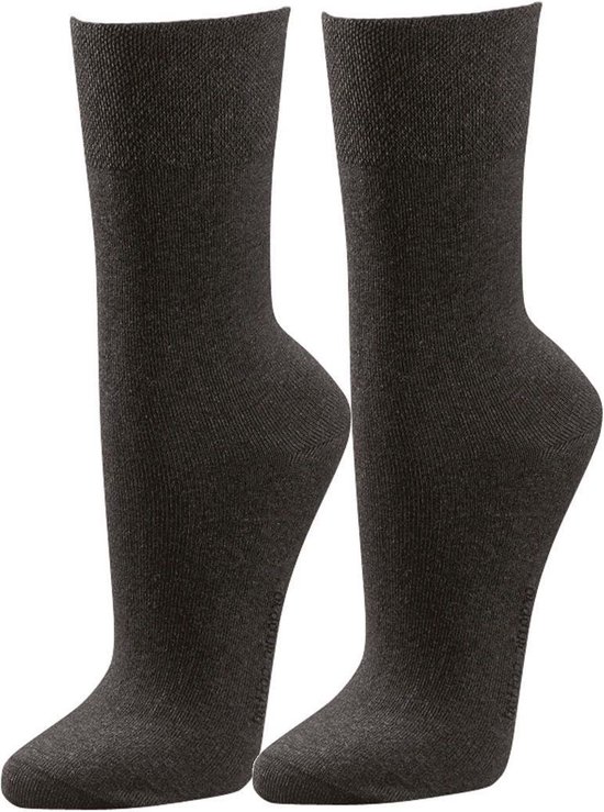 Topsocks chaussettes sans élastique couleur: noir taille: 35-38