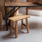 Raw Materials Carpenter bankje - Krukje - 35x16x30cm - Hout
