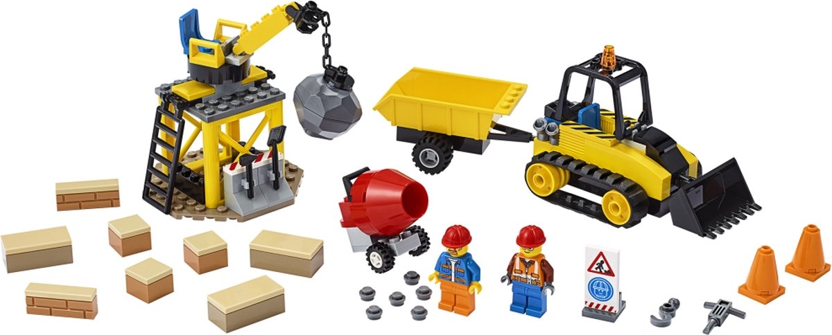 LEGO City 4+ Constructiebulldozer - 60252 - LEGO