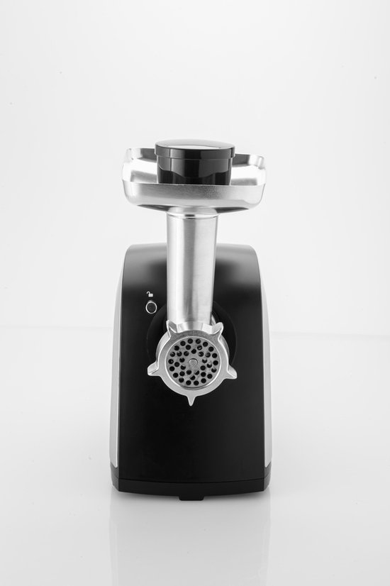 FRITEL Vleesmolen MG 2570 - Elektrische Gehaktmolen / Vleesvermaler - 400W - 3 Metalen maalroosters - Reverse knop - Zwart