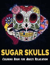 Sugar Skulls Coloring Book for Adults Relaxation