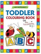 Learning Bugs Kids Books- My Alphabet Toddler Colouring Book with The Learning Bugs