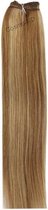 Haar extensions weave (steil) 50cm (110gram)- Kleur (#6/27) Light Brown/Ginger Blonde Mix