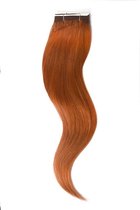 Haar extensions weave (steil) 50cm (110gram) - kleur (#350) Ginger Red/Natural Red