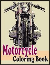 Motorcycle Coloring Book