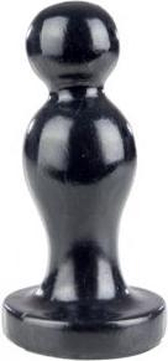 Goedkoopste XXLTOYS - Cyrus - Plug - inbrenglengte 13 X 5 cm - Black - Made in Europe - Mega Buttplug - voor Diehards only