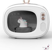✿ Brenlux - Aromadiffuser - Geurverspreider – Unicorn – éénhoorn lamp – Led lamp vernevelaar Unicorn - Vernevelaar - USB oplaadbaar - Aroma voor slaapkamer of woonkamer- Aromatherapie - Lucht