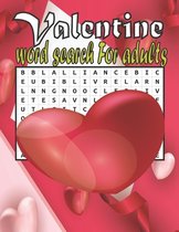 Valentine Word search for adults