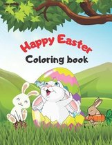 Happy Easter Coloring Book