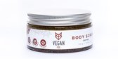 Vegan Fox Natuurlijke Bodyscrub Coffee / koffie - Body scrub vrouwen - Body scrub mannen - scrubzout - scrub lichaam