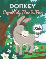 Donkey Coloring Book For Kids