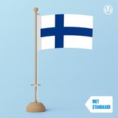 Tafelvlag Finland 10x15cm | met standaard