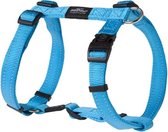 Rogz for dogs fanbelt tuig turquoise - 20 mmx45-75 cm - 1 stuks