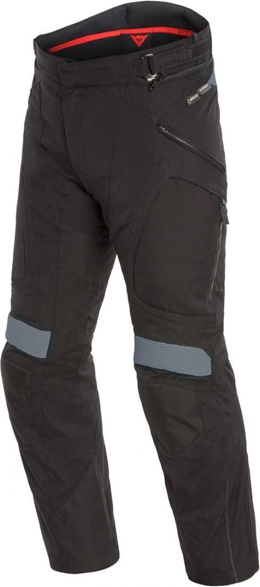 Dainese Dolomiti Black Black Ebony Gore-Tex Textile Motorcycle Pants 56