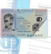 PassProtect voor identiteitskaart | beschermfolie | herbruikbaar | voorkom identiteitsfraude | beveiliging BSN en pasfoto