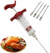 RVS Marinade Injector voor BBQ / Vlees Spuit Injectie Injector Injecteur / Meat Injection Injectiespuit