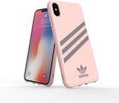 adidas Originals Moulded Case hoesje iPhone XS Max case - ijs roze